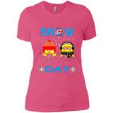 Snow Day Shirt For Carolina Hurricanes Vs Minion Fans pingpong