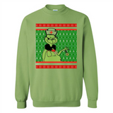 Grinch Nurse Ugly Christmas Sporty T-Shirt PINGPONG - Sweatshirt