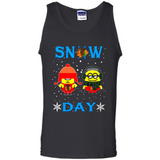 Snow Day Shirt For Chicago Blackhawks Vs Minion Fans pingpong