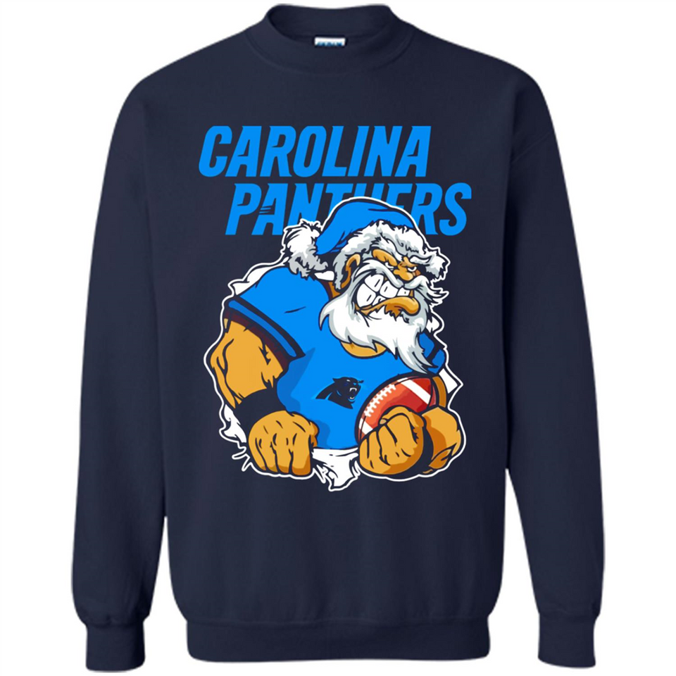 Grumpy Santa Claus Carolina Panthers Football Team PINGPONG