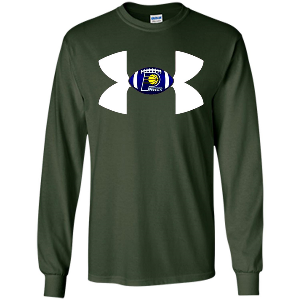 Indiana Pacers Under Armour Logo - Long Sleeve T-Shirt