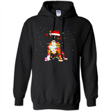 Christmas Lights Boxer Dog Funny Xmas Sweatshirt - Hoodie