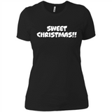 SWEET CHRISTMAS sweetchristmas - Ladies' Boyfriend T-Shirt