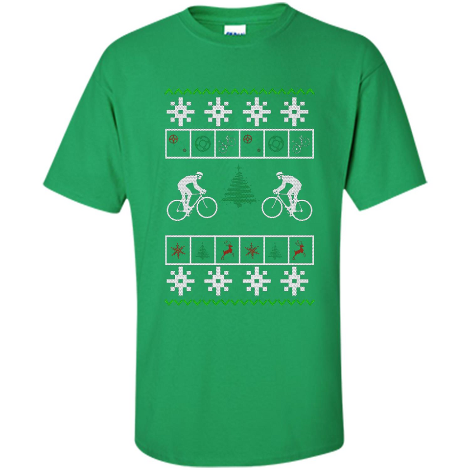 Christmas Ugly Sweater Cycling - Best Ugly Christmas Sweater - Shirt