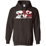 Snoopy loves NBA Chicago Bulls - Hoodie