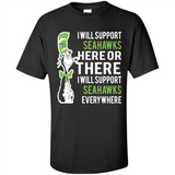 Shirt For Dr Seuss Cat And Seattle Seahawks Fans - Shirt