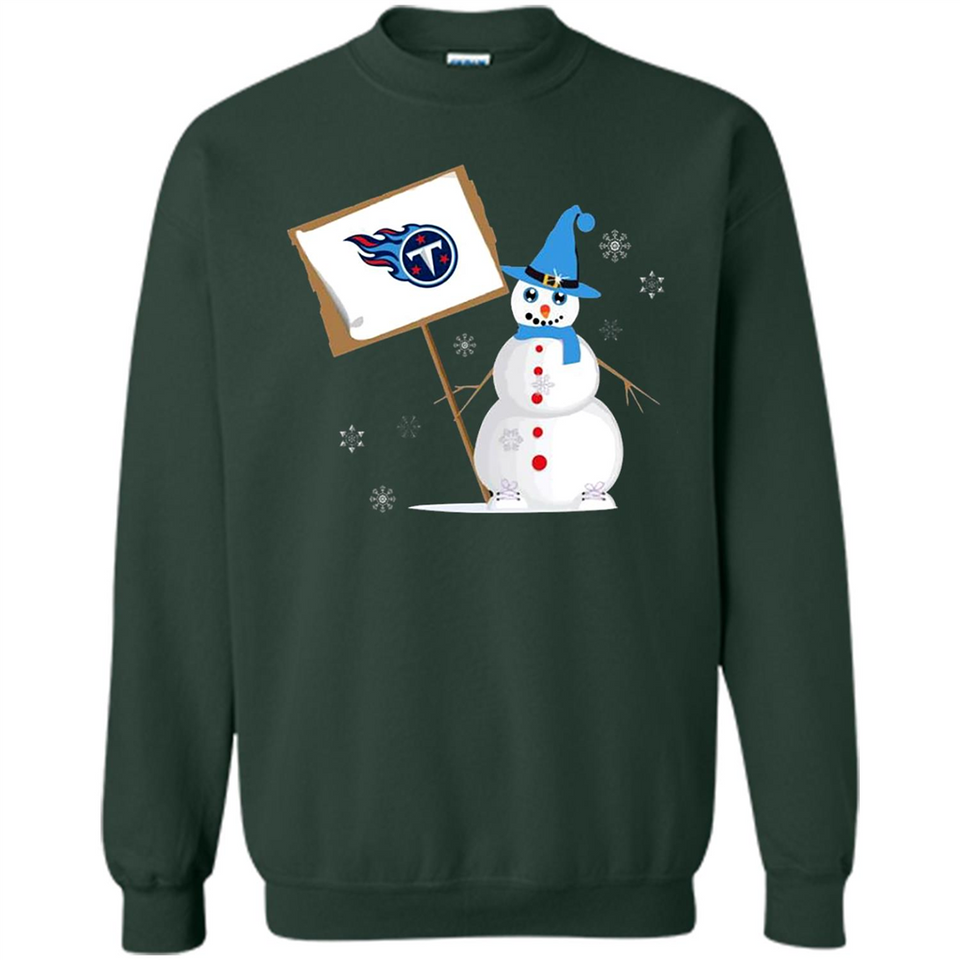Tennessee Titans Snowman Funny