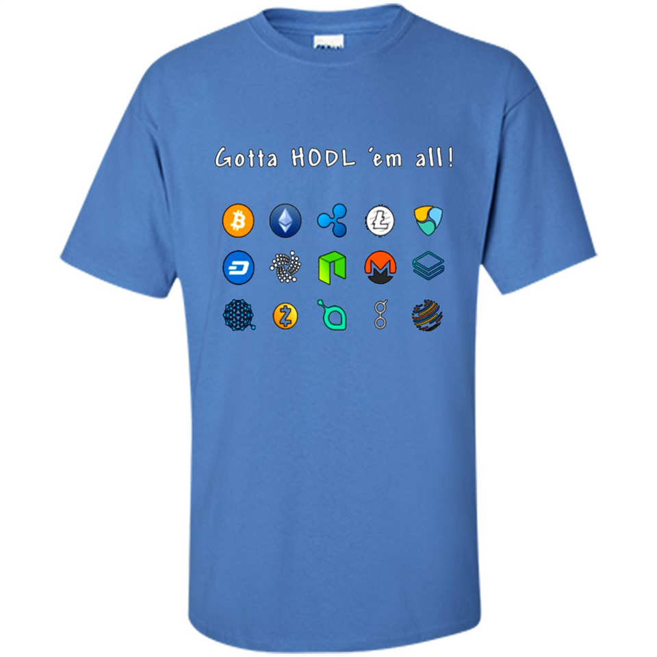 Ethereum Bitcoin Litecoin Gotta HODL em all Crypto PING PONG