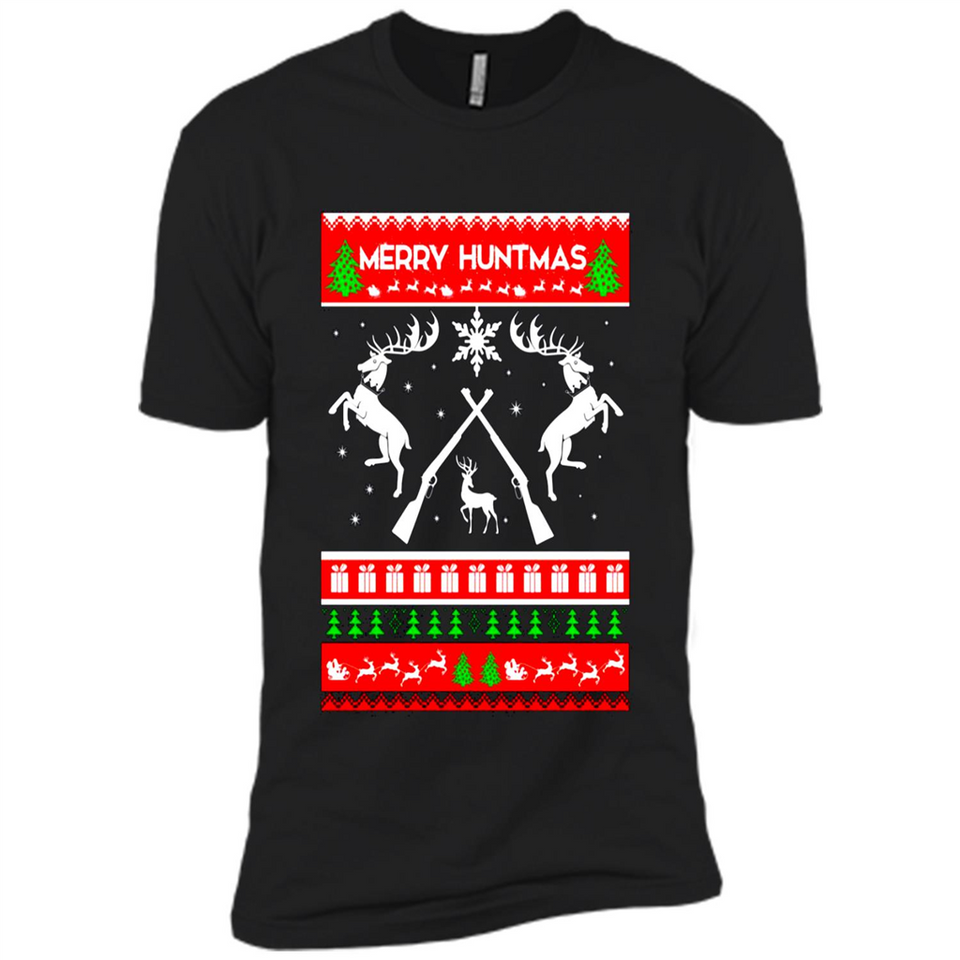 Merry Huntmas Ugly Christmas sweater PINGPONG