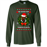 Mike Tyson Thanta Clauth Santa Claus Christmas sweater PINGPONG