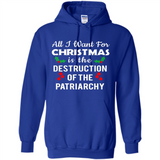 All I Want For Christmas Is The Destruction Of The Patriarchy sweater PINGPONG