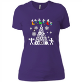 Funny Mechanics Ugly Christmas 2018 - Ladies' Boyfriend T-Shirt