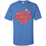 Funny Christmas Clothes - Santas Favorite Chef - Shirt