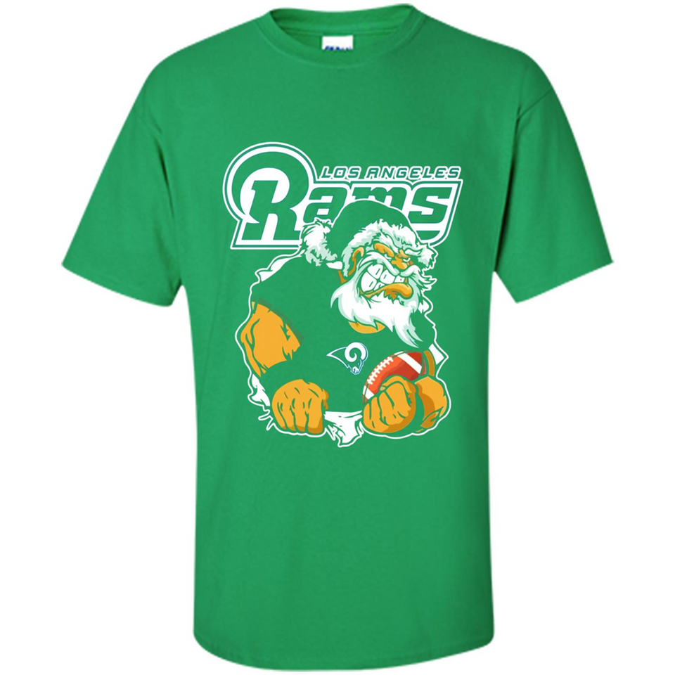 Grumpy Santa Claus Los Angeles Rams Football Team PINGPONG