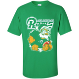 Grumpy Santa Claus Los Angeles Rams Football Team PINGPONG