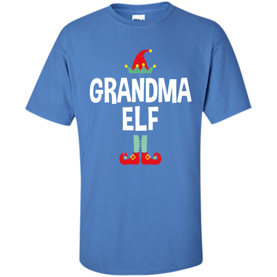 Grandma Elf Shirt -Family Matching Christmas Pajamas - Shirt