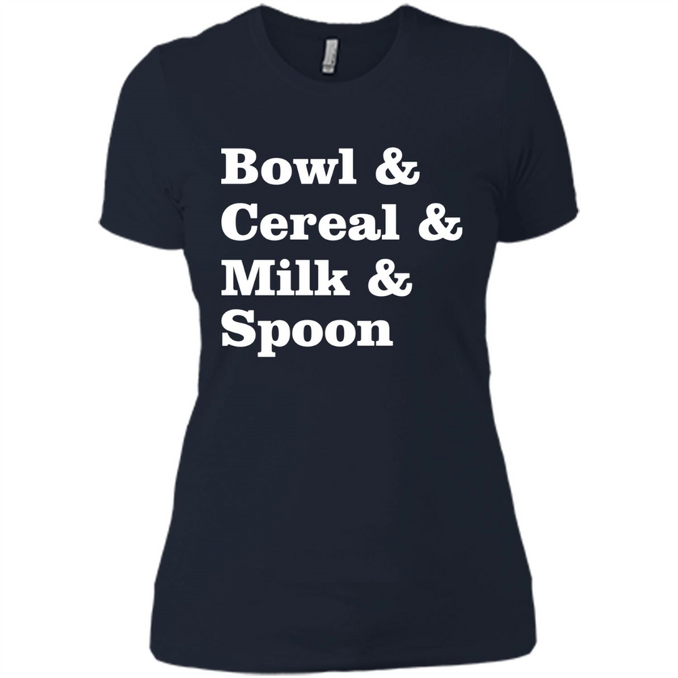 Tasty Cereal Recipe Bowl Milk Spoon