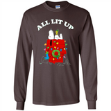 Peanuts By Schulz Snoopy Young Men_s Christmas - Long Sleeve T-Shirt