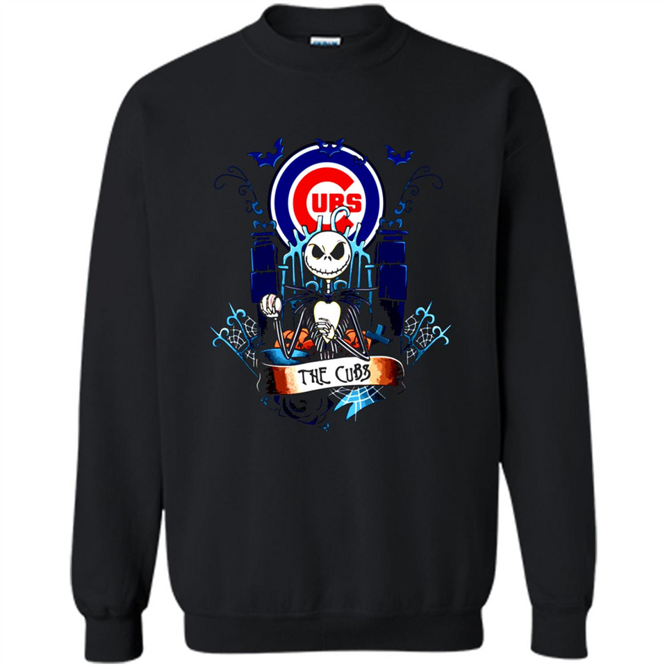 Chicago Cubs Halloween The Nightmare Before Christmas - Sweatshirt