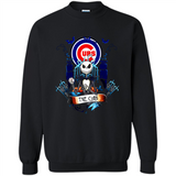 Chicago Cubs Halloween The Nightmare Before Christmas - Sweatshirt