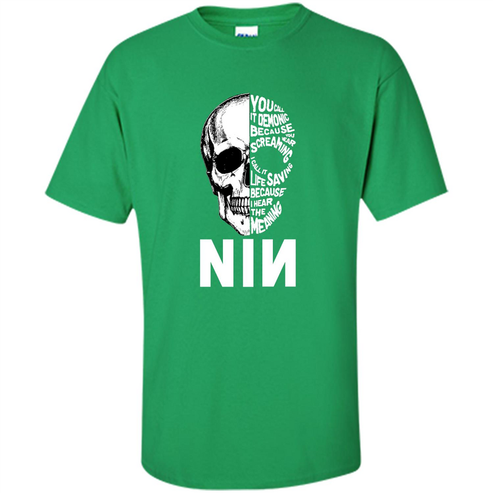 you call it demonic because you hear the screaming NIN