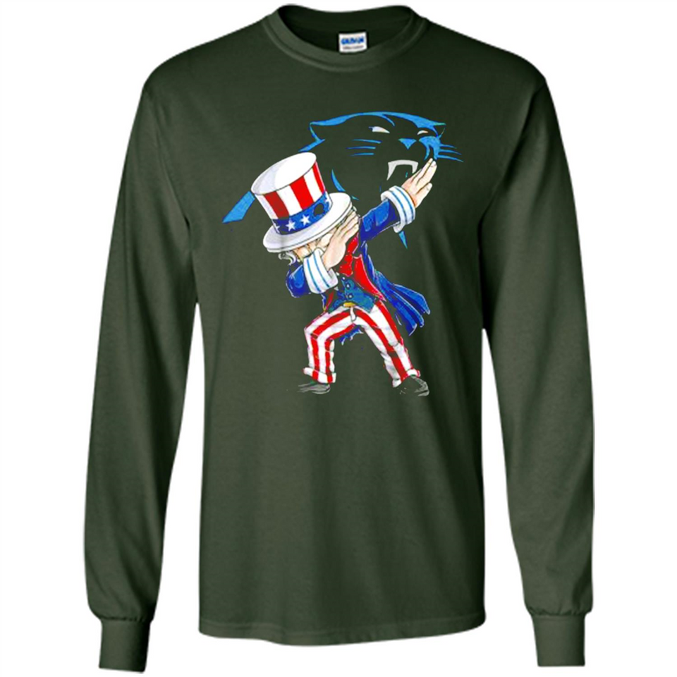 NFL CAROLINA PANTHERS UNCLE SAM DABBING INDEPENDENCE DAY