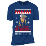 Jack sparrow Merry Drunk I'm Christmas - Premium Short Sleeve T-Shirt