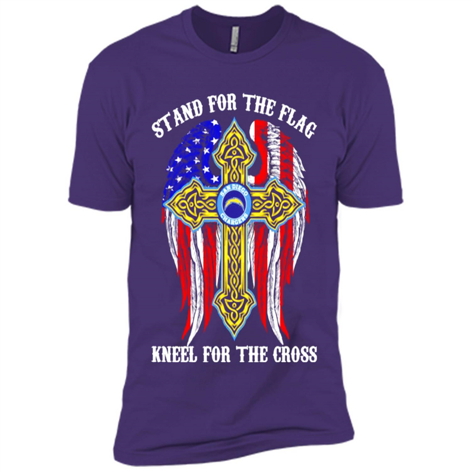Chargers - stand for the flag kneel for the cross
