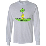 Snoopy Woodstock Shamrock - Long Sleeve T-Shirt