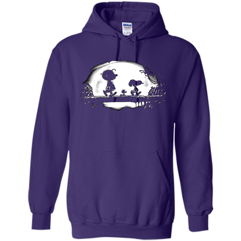 Snoopy The Peanuts Walking To The Moon