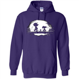 Snoopy The Peanuts Walking To The Moon