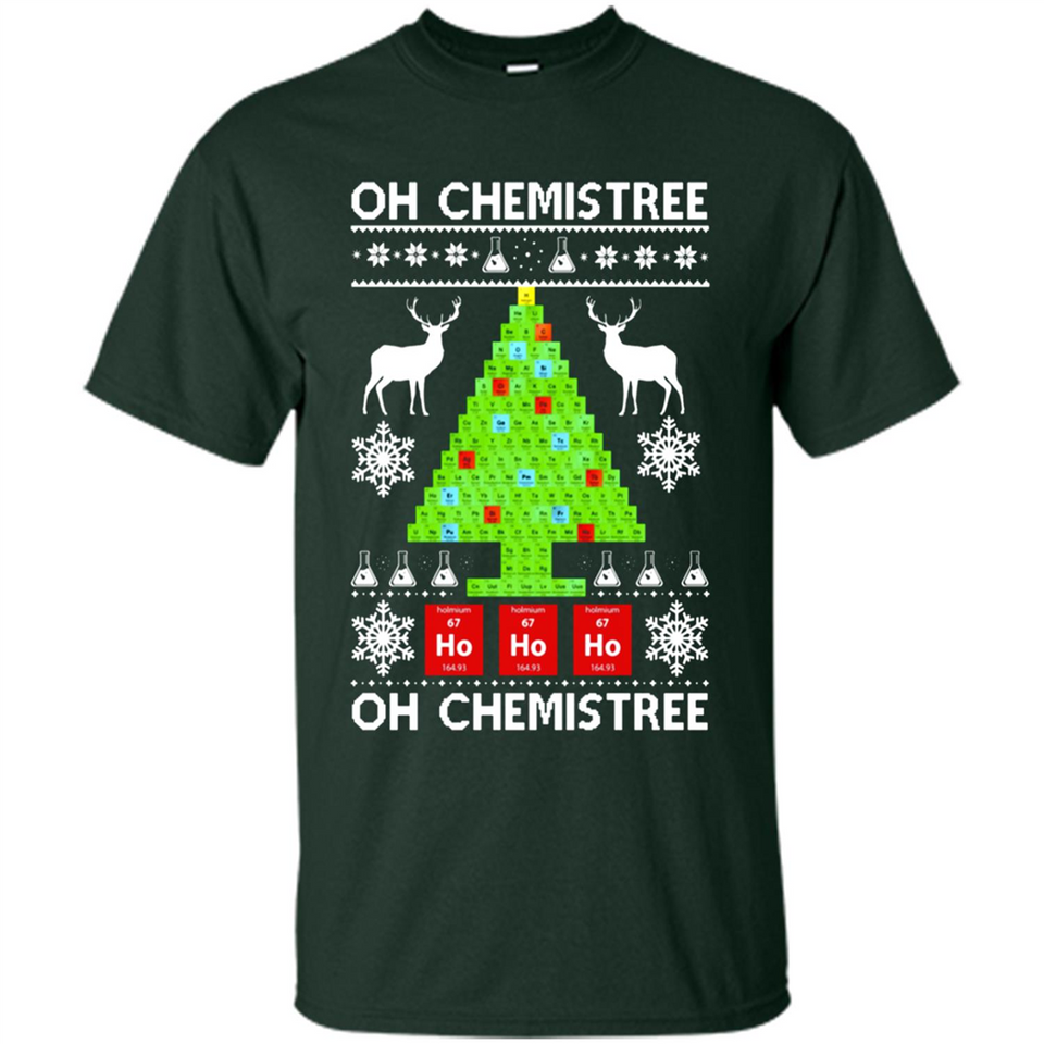 Oh Chemistree, Oh Chemistree Christmas Ugly Sweater - Shirt
