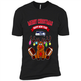Seattle Seahawks NFL Reindeer Funny Merry Christmas And Happy New Year