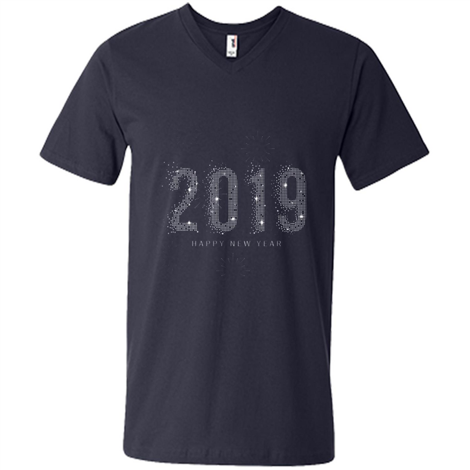 Happy New Year 2019 Sparkle Firework PINGPONG