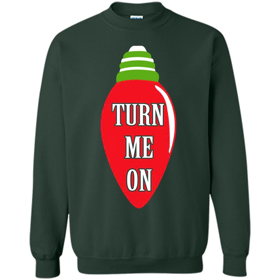 Turn Me On Christmas Tree Light Bulb Decoration