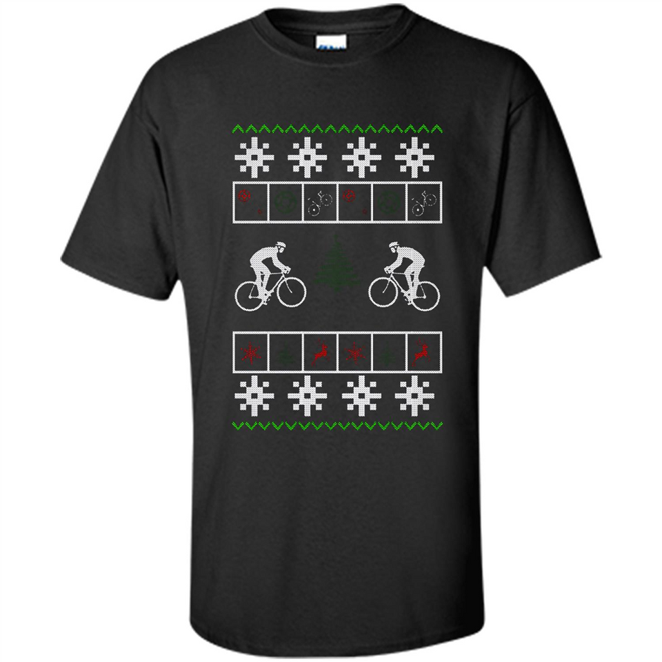 Christmas Ugly Sweater Cycling - Best Ugly Christmas Sweater - Shirt