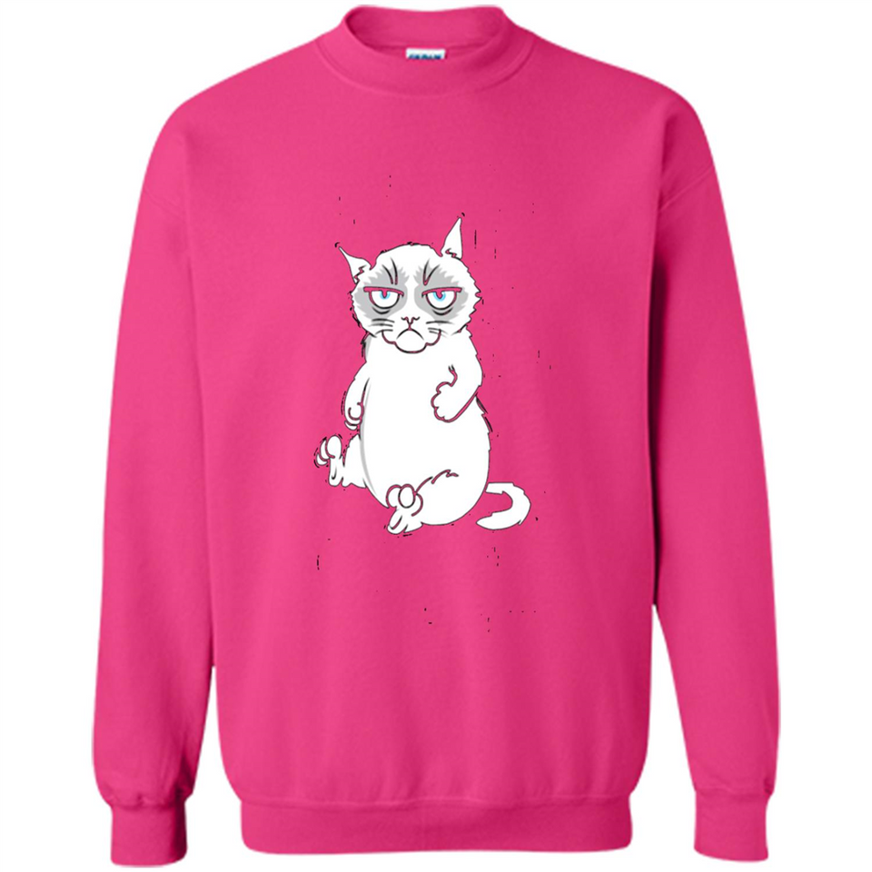 annoyed kitty touchy kitty grouchy ball of fur noody kitty PING PONG