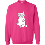 annoyed kitty touchy kitty grouchy ball of fur noody kitty PING PONG
