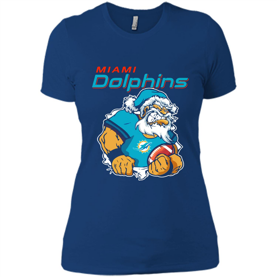 Grumpy Santa Claus Miami Dolphins Football Team PINGPONG