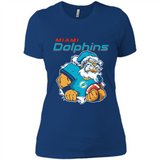 Grumpy Santa Claus Miami Dolphins Football Team PINGPONG