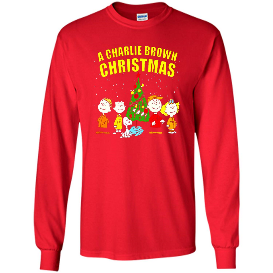 Peanuts Charlie Brown Christmas Special Sweatshirt - Long Sleeve T-Shirt