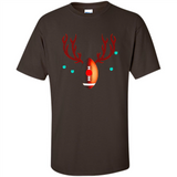 Football Christmas Shirt Reindeer Christmas Football Funny - Shirt