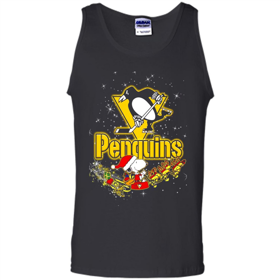 Snoopy Christmas Pittsburgh Penguins - Tank Top