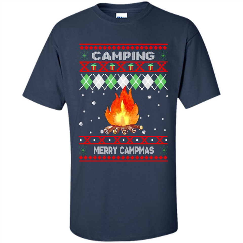 Merry Campmas Ugly Christmas - Shirt