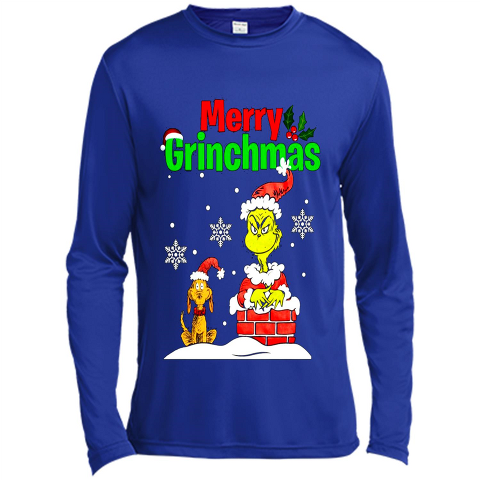 Merry Grinchmas Not Merry Christmas sweater PINGPONG