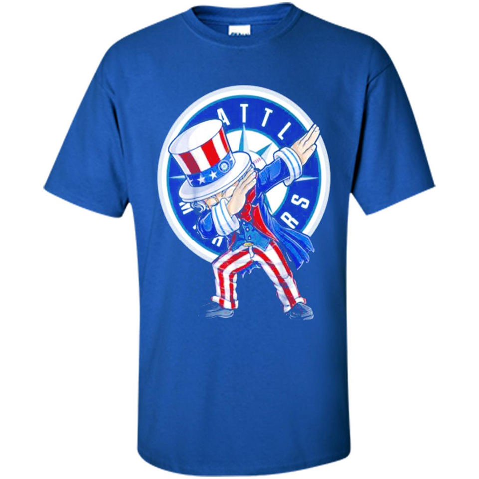 MLB SEATTLE MARINERS UNCLE SAM DABBING INDEPENDENCE DAY