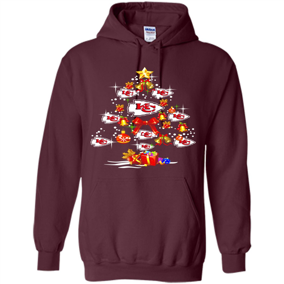 Kansas City Chiefs Christmas Tree PINGPONG