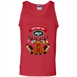 New York Jets NFL Reindeer Funny Merry Christmas And Happy New Year