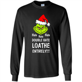 Mr Grinch hate hate hate double hate loathe entirely sweater PINGPONG