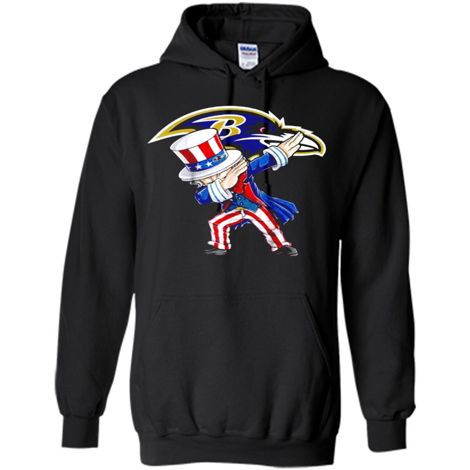NFL BALTIMORE RAVENS UNCLE SAM DABBING INDEPENDENCE DAY